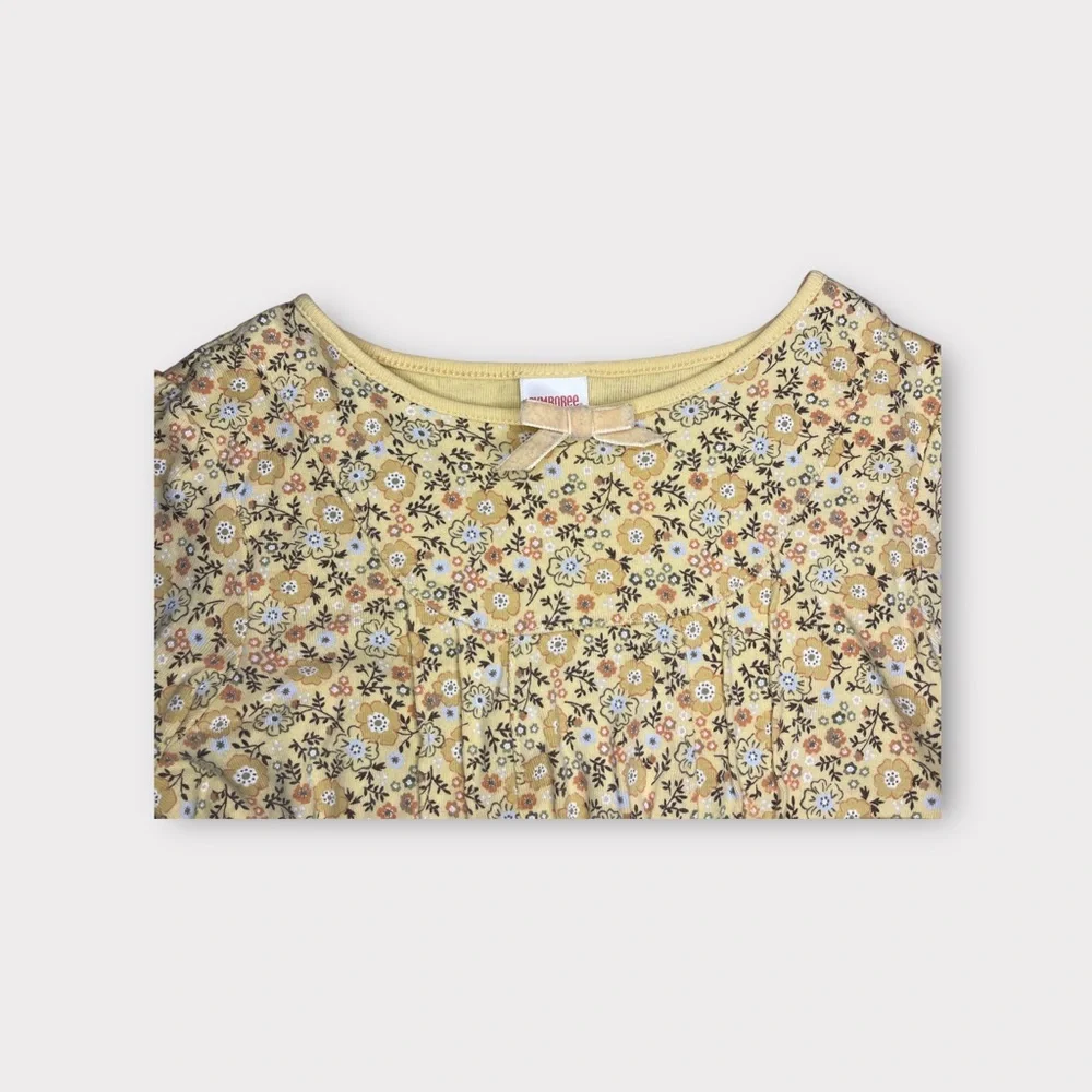 Gymboree 2006 Yellow Floral Twirl Dress